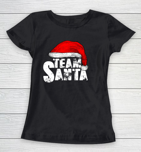 Team Santa Christmas Family Matching Pajamas Women's T-Shirt