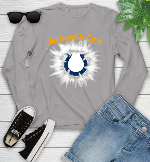 Indianapolis Colts NFL Football Adoring Fan Rip Sports Youth Long Sleeve 5