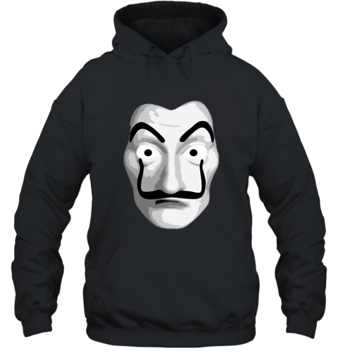 La Casa De Papel T Shirt  Dali Mask Hooded
