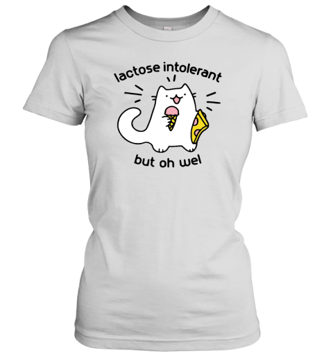Lactose Intolerant Cat Women's T-Shirt