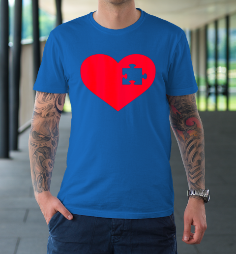 Family Valentine Insert Heart Gift T-Shirt 7