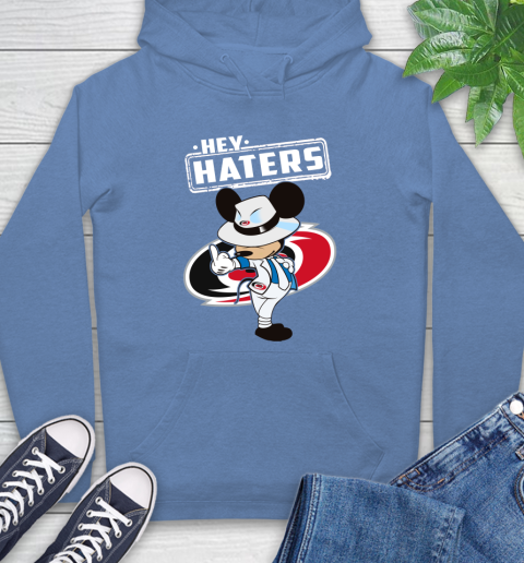 NHL Hey Haters Mickey Hockey Sports Carolina Hurricanes Hoodie 11