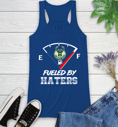 Milwaukee Bucks NBA Basketball Fueled By Haters Sports Racerback Tank 9 Milwaukee Bucks NBA Basketball Fueled By Haters Sports Racerback Tank - Image 9