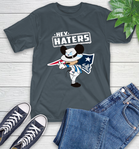 NFL Hey Haters Mickey Football Sports New England Patriots T-Shirt 10