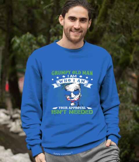 old man sweatshirt