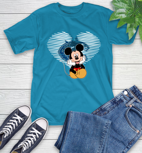 NHL Vancouver Canucks The Heart Mickey Mouse Disney Hockey T-Shirt 9