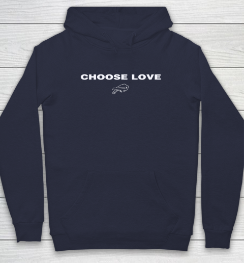 Choose Love Buffalo Hoodie 2