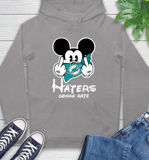NFL Miami Dolphins Haters Gonna Hate Mickey Mouse Disney Football T Shirt Hoodie 6