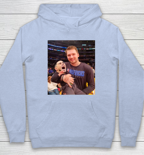 Luka Doncic Shirt Luka Doncic Holding Kevin Kno Baby Hoodie 5