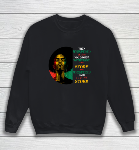 Black Girl, Women Shirt Juneteenth Princess Black African American Cute Women Girl Sweatshirt