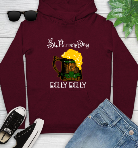 NBA Indiana Pacers St Patrick's Day Dilly Dilly Beer Basketball Sports Youth Hoodie 7