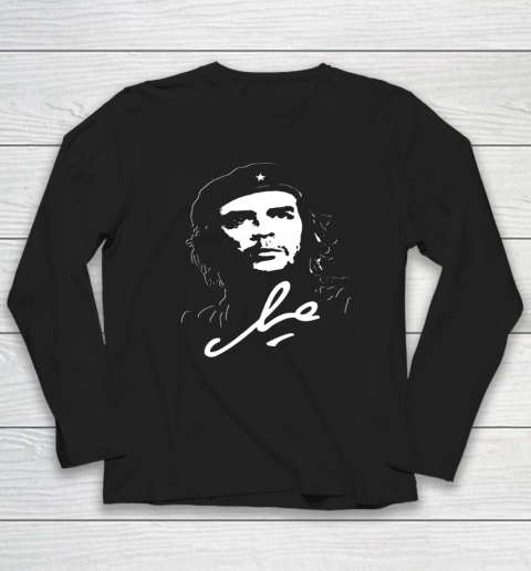 Che Guevara Shirt Rebel Signature Guerrilla Icon Revolution Long Sleeve T-Shirt