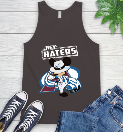 NHL Hey Haters Mickey Hockey Sports Colorado Avalanche Tank Top 6