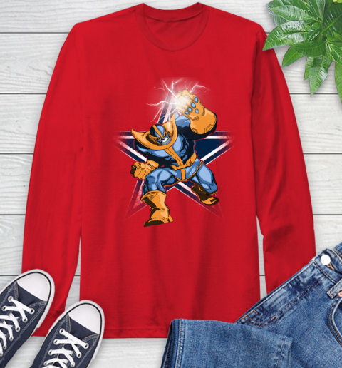 Dallas Cowboys NFL Football Thanos Avengers Infinity War Marvel Long Sleeve T-Shirt 11