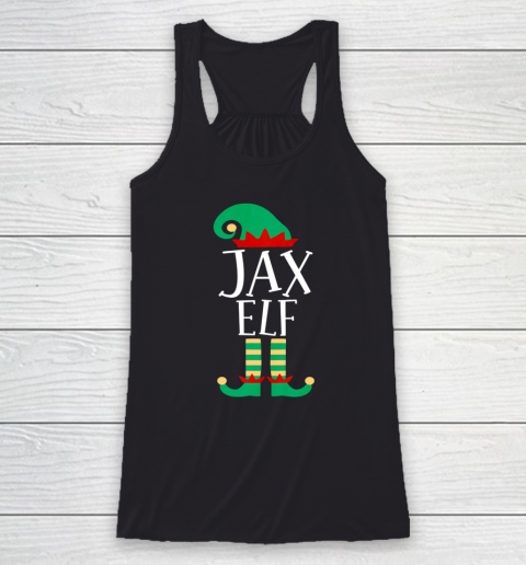 The Jax Elf Funny Family Matching Christmas Pajamas Racerback Tank