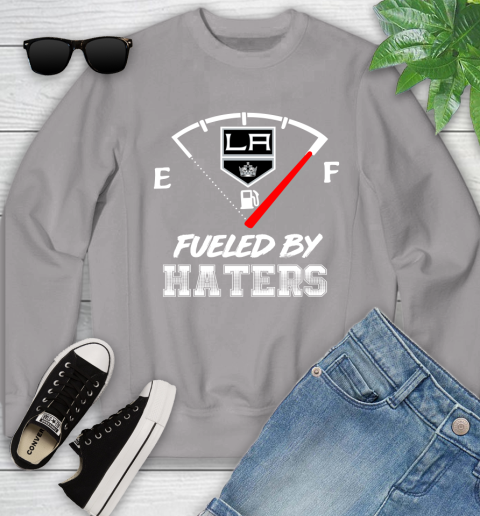 Los Angeles Kings NHL Hockey Fueled By Haters Sports Youth Sweatshirt 4 Los Angeles Kings NHL Hockey Fueled By Haters Sports Youth Sweatshirt - Image 4