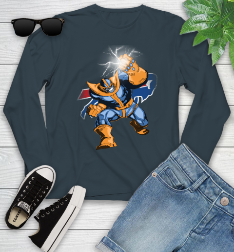 Buffalo Bills NFL Football Thanos Avengers Infinity War Marvel Youth Long Sleeve 9