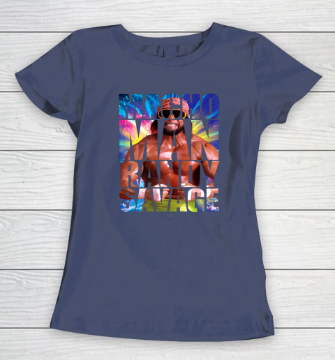 Randy Macho Man Savage WWE Disco Splash Women's T-Shirt 16