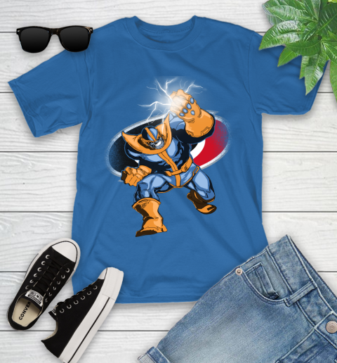 Carolina Hurricanes NHL Hockey Thanos Avengers Infinity War Marvel Youth T-Shirt 12