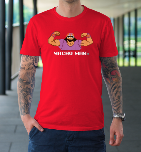WWE Macho Man 8 Bit T-Shirt 16