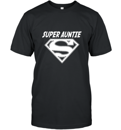 Super Auntie t shirt  Super hero Aunt Gift T-Shirt