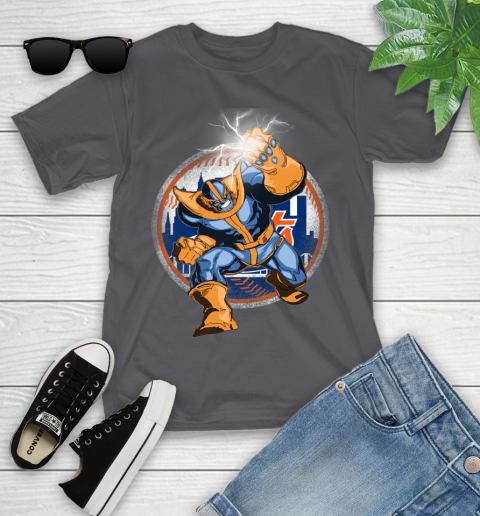 New York Mets MLB Baseball Thanos Avengers Infinity War Marvel Youth T-Shirt 6