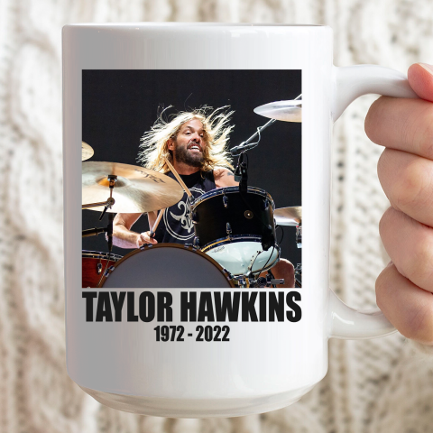 Taylor Hawkins 1972  2022 Shirt RIP Foo Fighters Drummer Ceramic Mug 15oz 2
