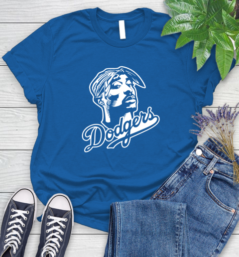 Tupac Dodgers Women's T-Shirt 12