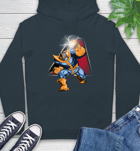 Arizona Diamondbacks MLB Baseball Thanos Avengers Infinity War Marvel Hoodie 7