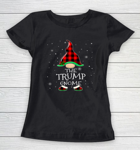 Trump Gnome Matching Family Group Christmas Party Pajama Women's T-Shirt