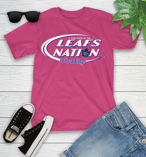 NHL A True Friend Of The Toronto Maple Leafs Dilly Dilly Hockey Sports Youth T-Shirt 11