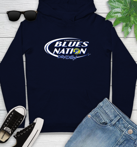 NHL A True Friend Of The St.Louis Blues Dilly Dilly Hockey Sports Youth Hoodie 3
