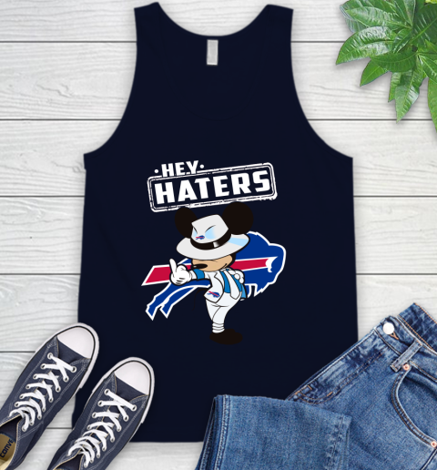 NFL Hey Haters Mickey Football Sports Buffalo Bills Tank Top 2
