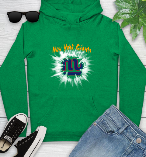 New York Giants NFL Football Adoring Fan Rip Sports Youth Hoodie 9