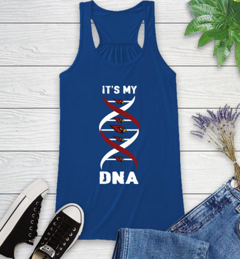 Arizona Cardinals NFL Football It's My DNA Sports Racerback Tank 8