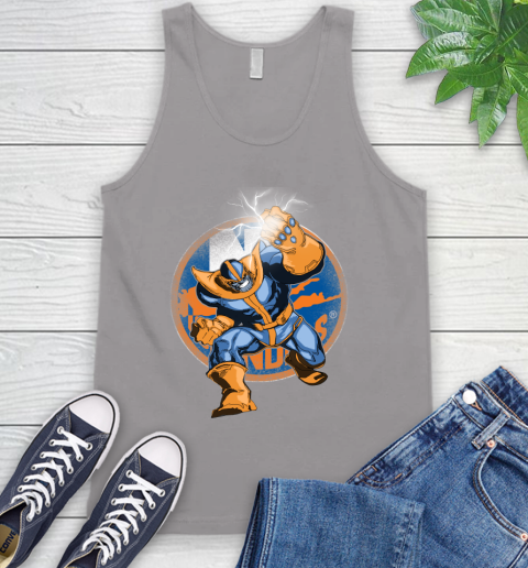 New York Islanders NHL Hockey Thanos Avengers Infinity War Marvel Tank Top 3