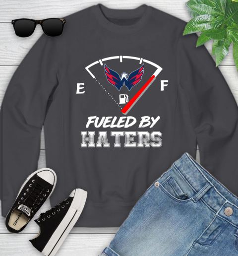 Washington Capitals NHL Hockey Fueled By Haters Sports Youth Sweatshirt 5