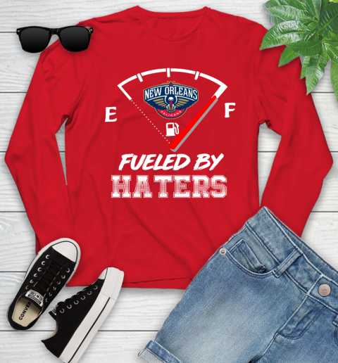 New Orleans Pelicans NBA Basketball Fueled By Haters Sports Youth Long Sleeve 11