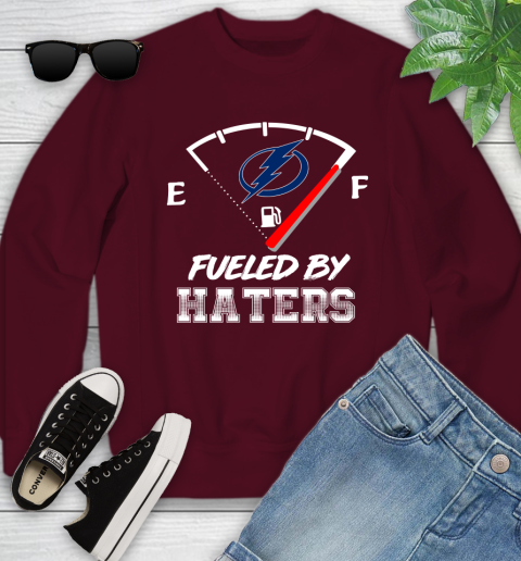 Tampa Bay Lightning NHL Hockey Fueled By Haters Sports Youth Sweatshirt 4