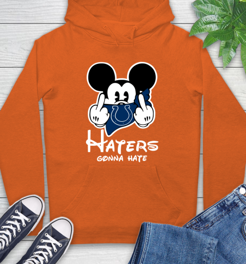 NFL Indianapolis Colts Haters Gonna Hate Mickey Mouse Disney Football T Shirt Hoodie 4