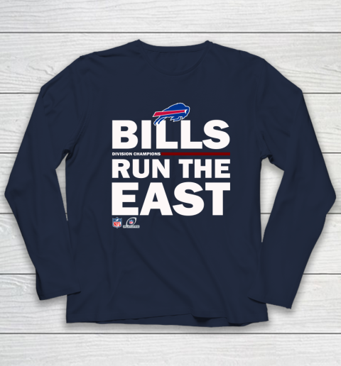 Bills Run The East Shirt Long Sleeve T-Shirt 9