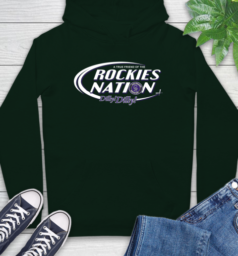 MLB A True Friend Of The Colorado Rockies Dilly Dilly Baseball Sports Hoodie 12