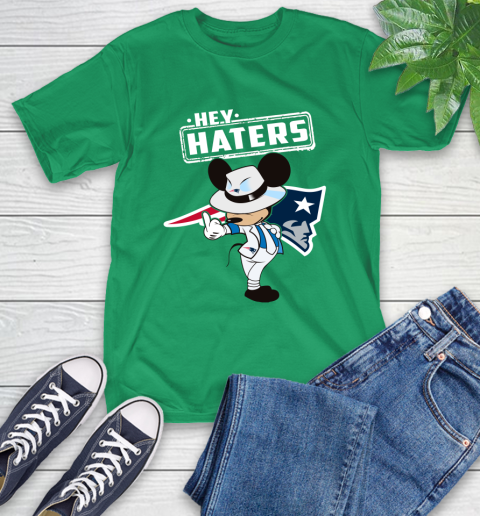 NFL Hey Haters Mickey Football Sports New England Patriots T-Shirt 7