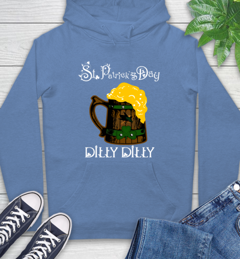NHL San Jose Sharks St Patrick's Day Dilly Dilly Beer Hockey Sports Hoodie 11