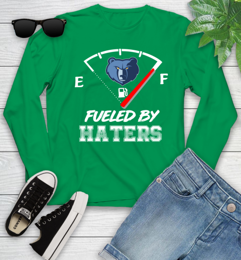 Memphis Grizzlies NBA Basketball Fueled By Haters Sports Youth Long Sleeve 7