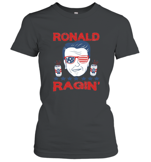 Ronald Ragin  Funny Patriotic Fourth of July American Shirt 4LV Women T-Shirt