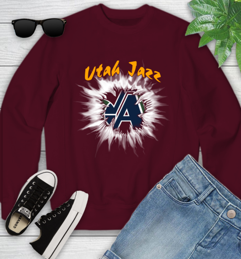 Utah jazz sweatshirt discount