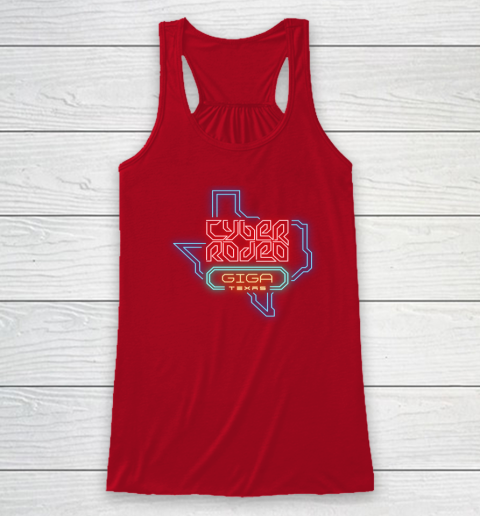 Cyber Rodeo Shirt Elon Musk Giga Texas Tesla Event Racerback Tank 3