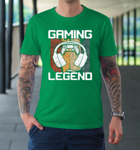 Gaming Legend PC Gamer Video Games Vintage T-Shirt 13