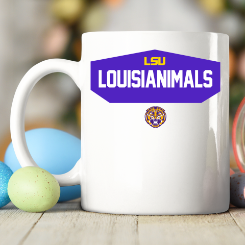 LSU Louisianimals Ceramic Mug 11oz 2